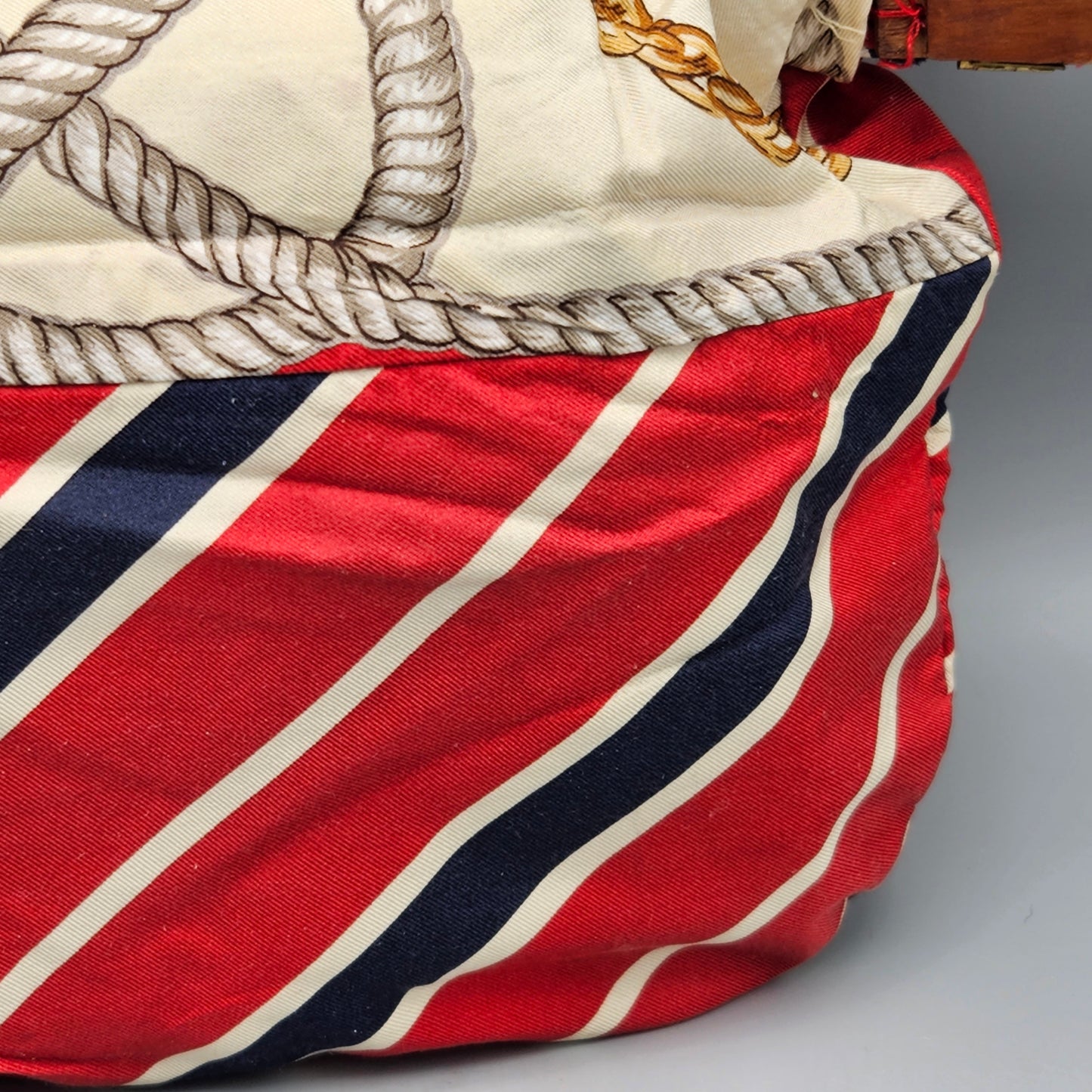 Trimingham Brothers Bermuda Wood and Silk Purse