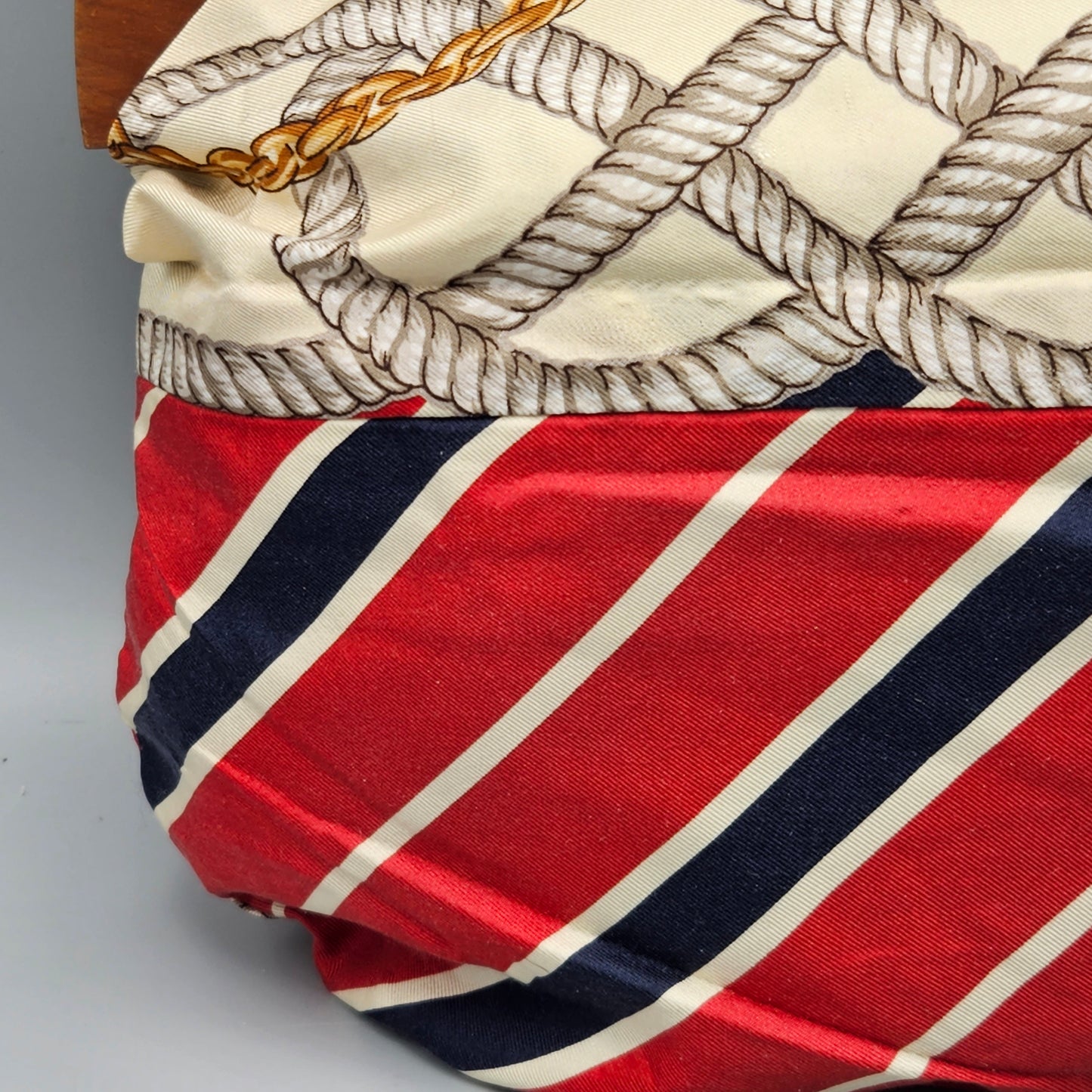 Trimingham Brothers Bermuda Wood and Silk Purse