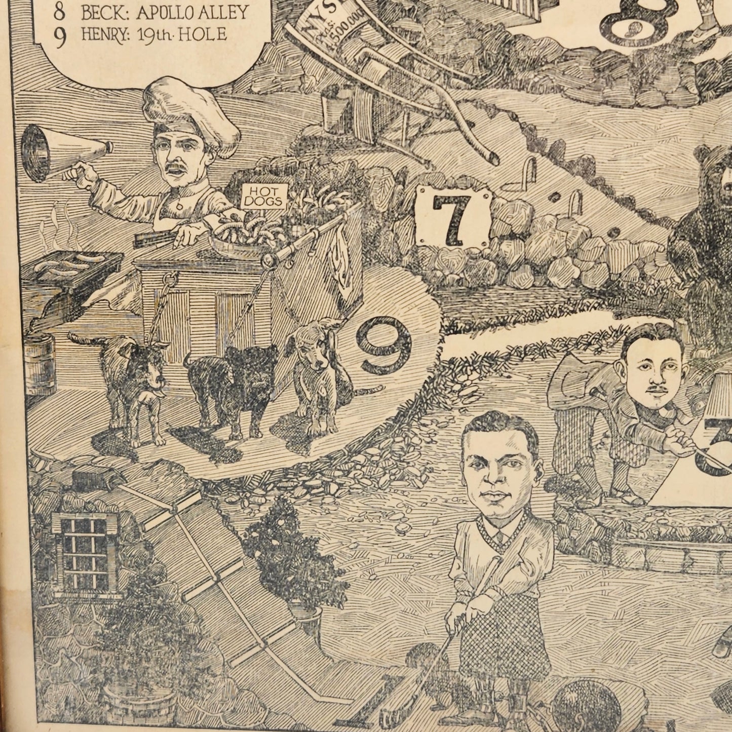 "Pee Westers' Tom Thumb Tourament Fall 1930" Frame Print