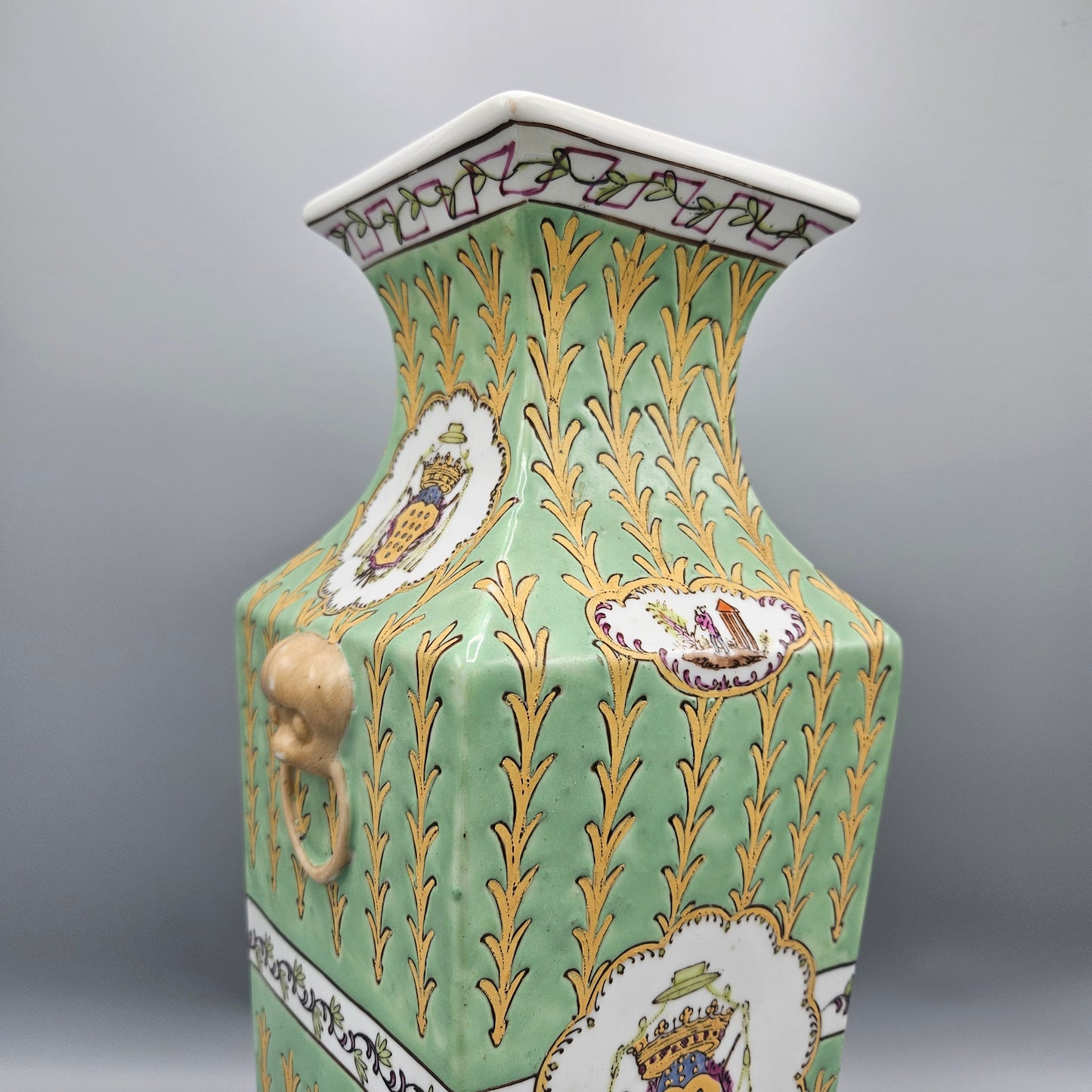Chinese Famille Verte Vase