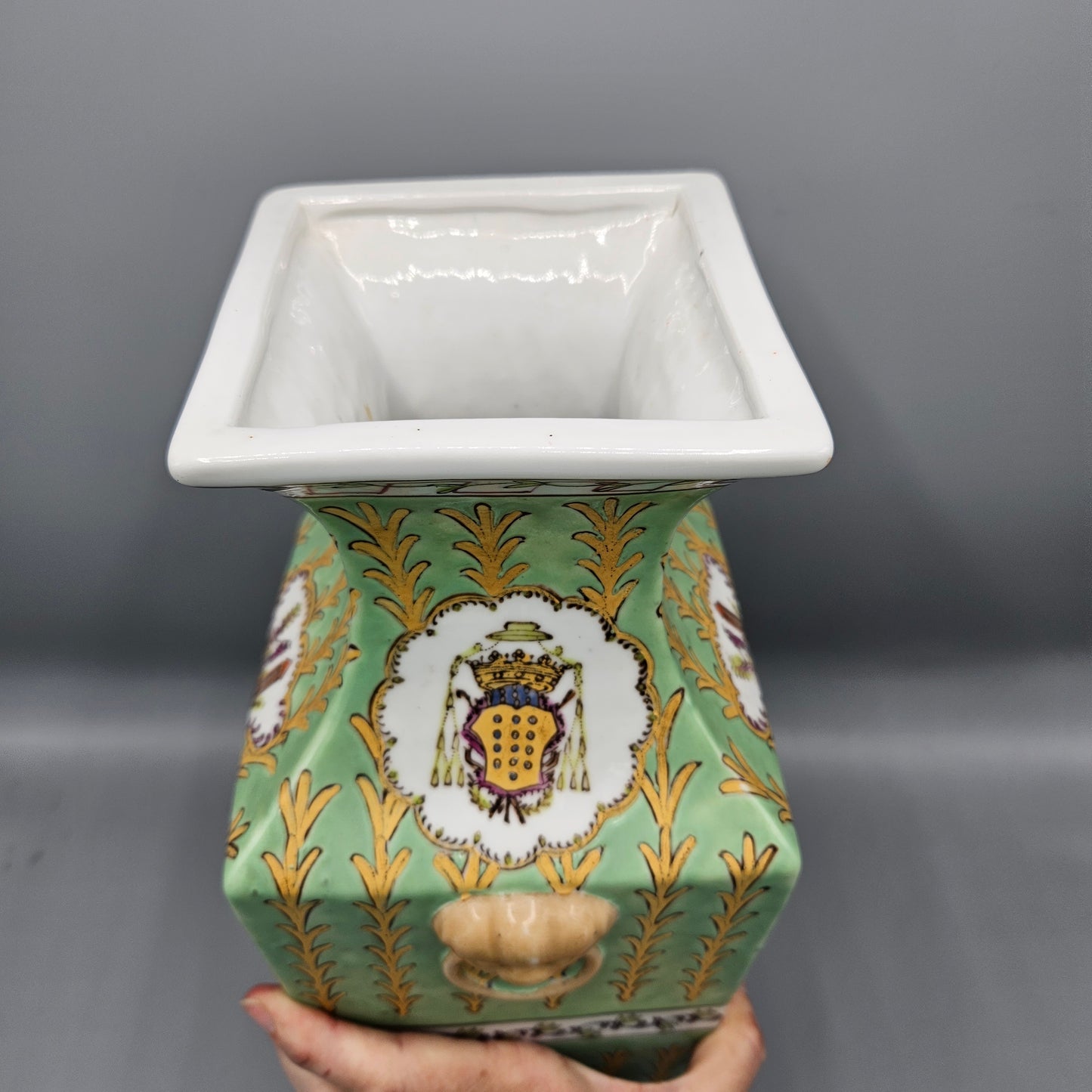 Chinese Famille Verte Vase