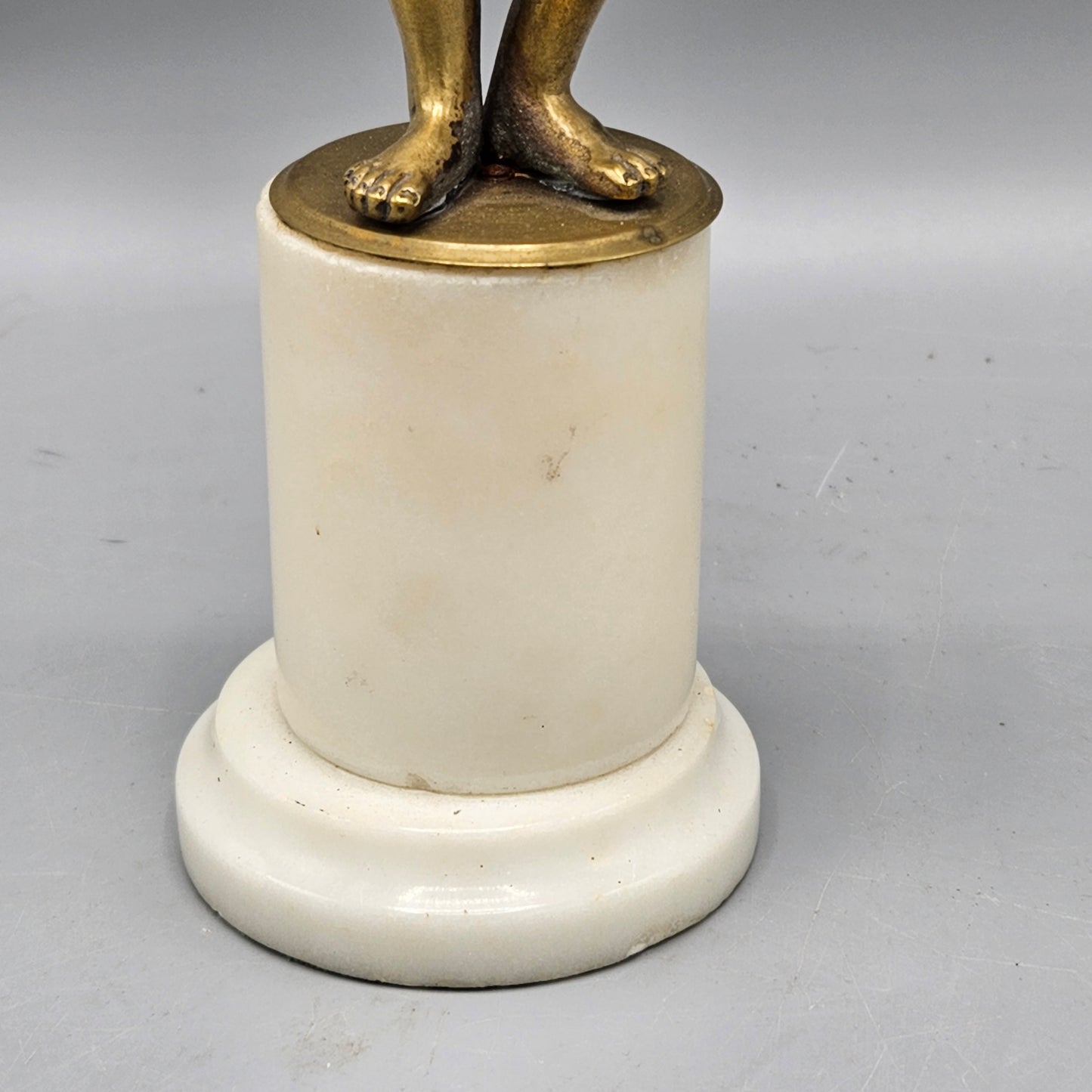 French Gilt Bronze Statue of a Boy