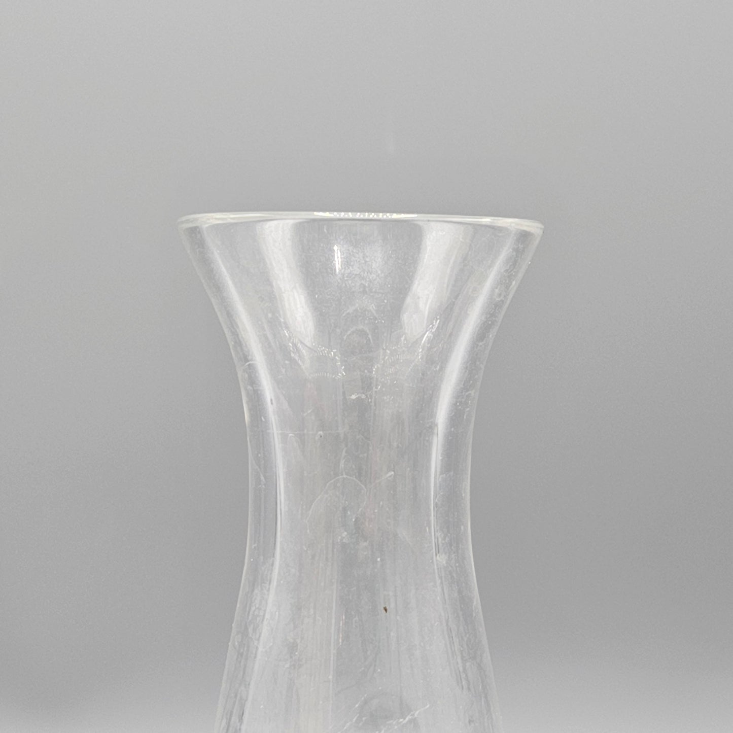 Contemporary Waterford Style Cut Crystal Vase
