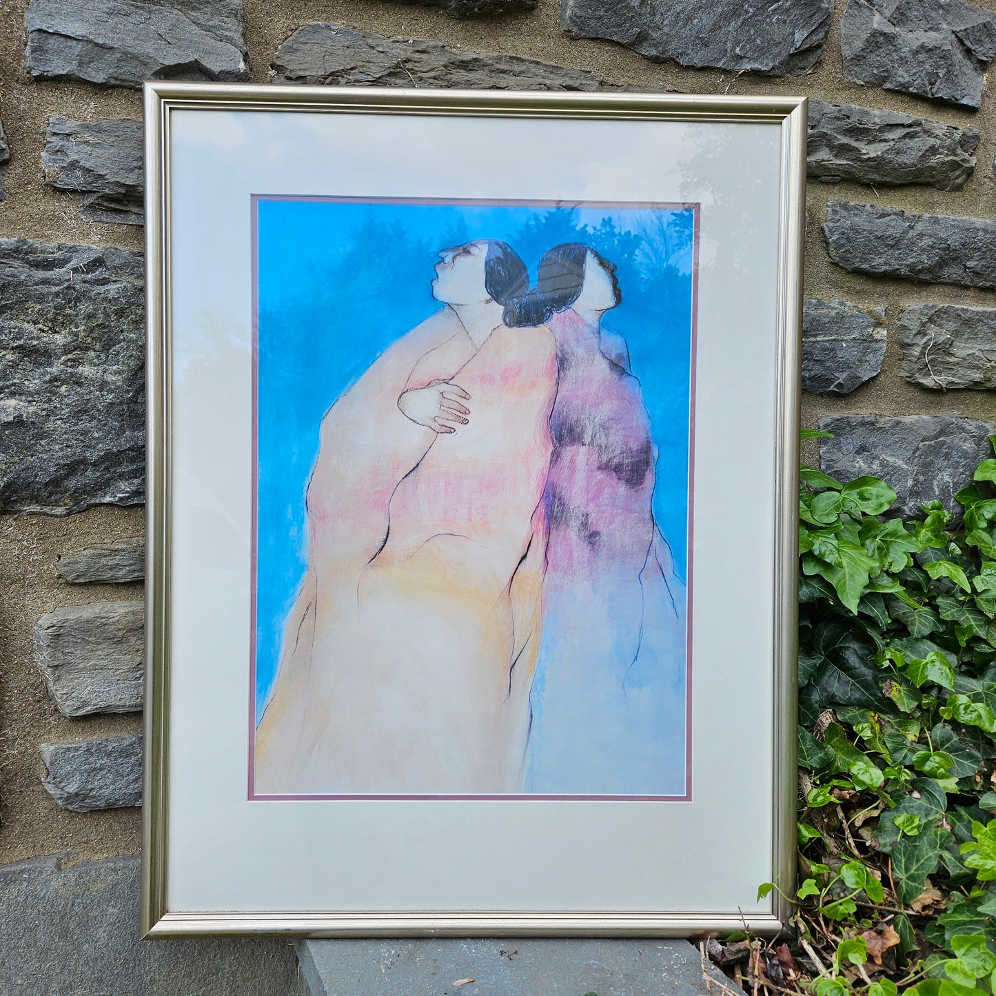 Vintage RC Gorman 1980 Print in Frame
