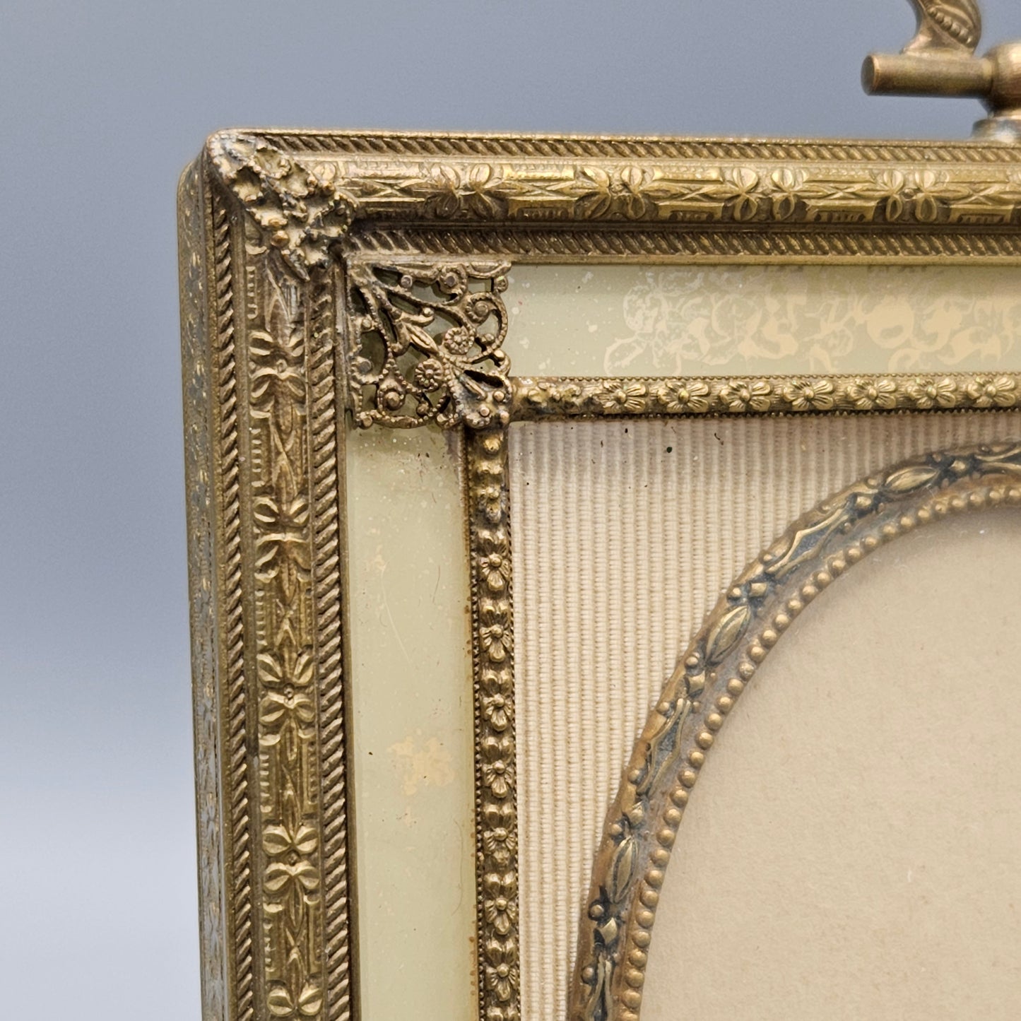 French Omalu Bronze Picture Frame