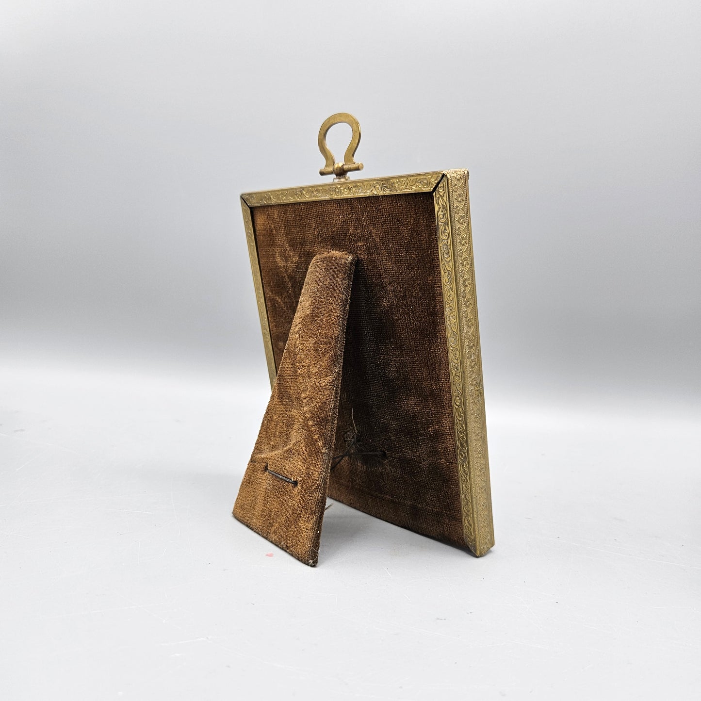 French Omalu Bronze Picture Frame