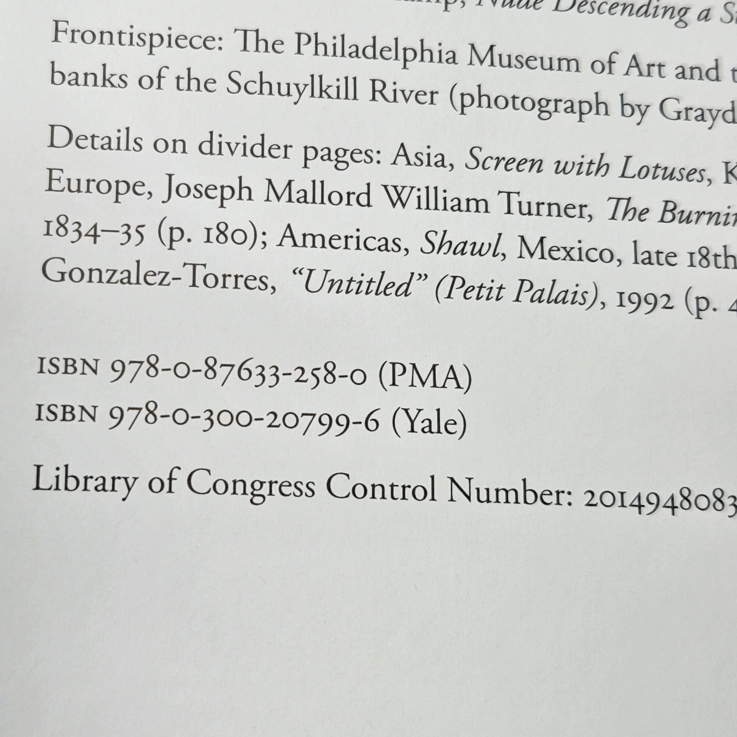 Book - Philadelphia Museum of Art Handbook 2014