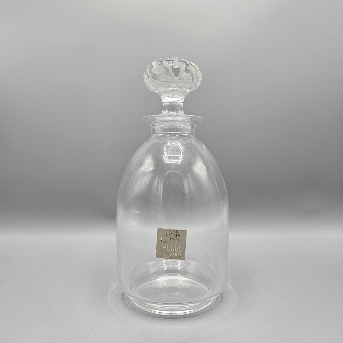 Lalique Crystal Saint Hubert Decanter