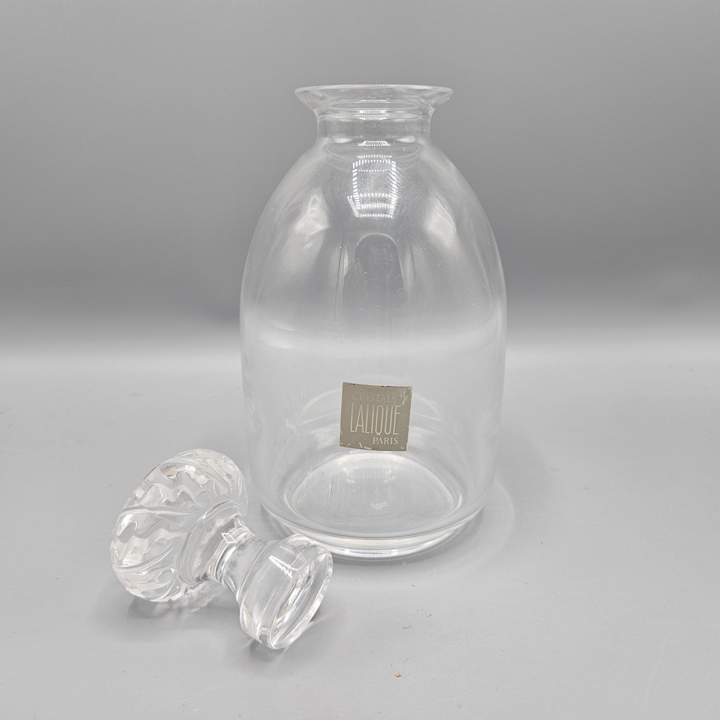 Lalique Crystal Saint Hubert Decanter