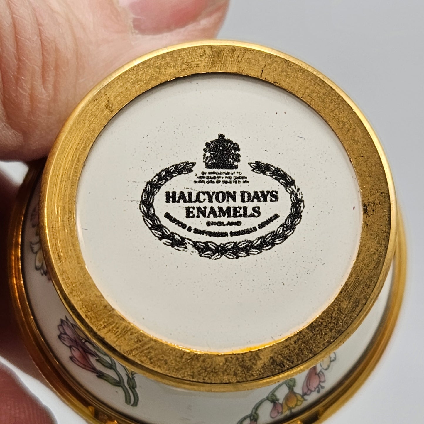 1985 Halcyon Days Enamel "For Mother" Box