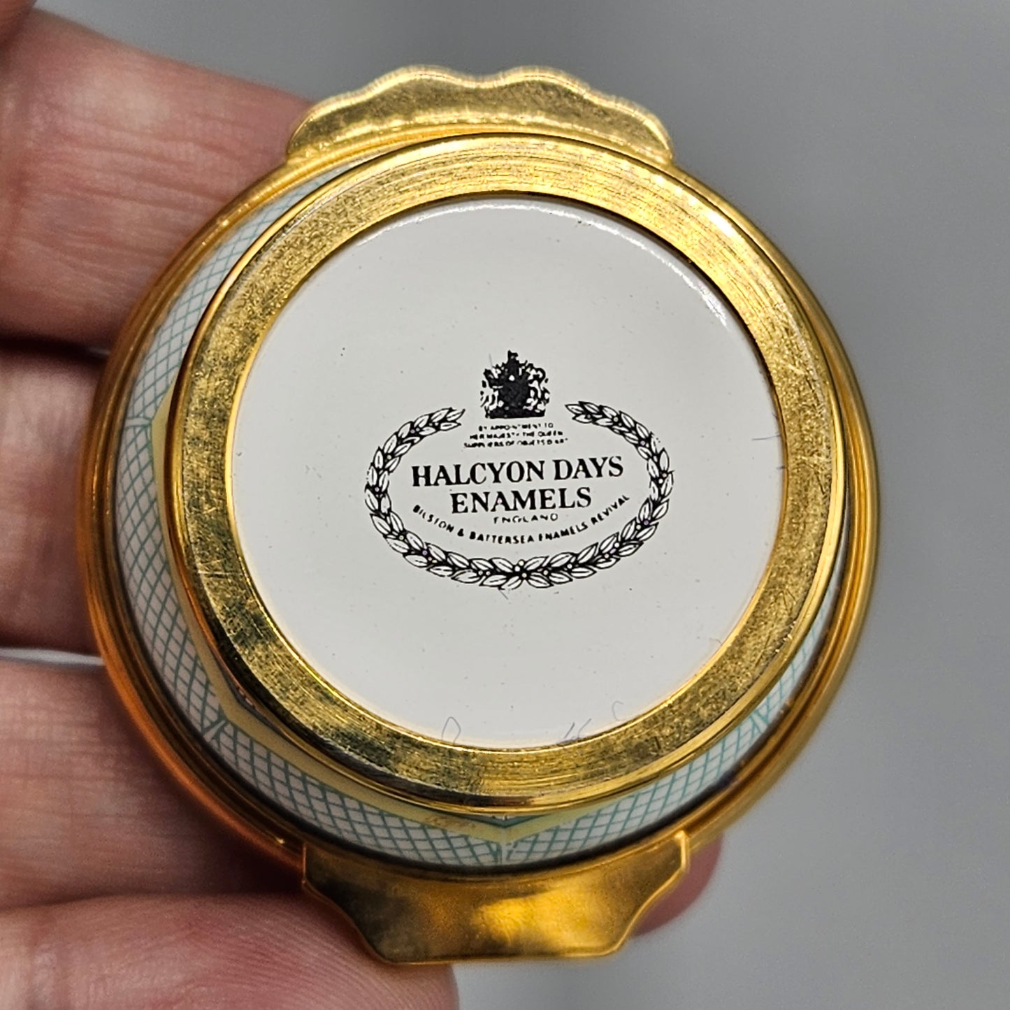 1996 Halcyon Days Enamel Mother's Day "To Mother"