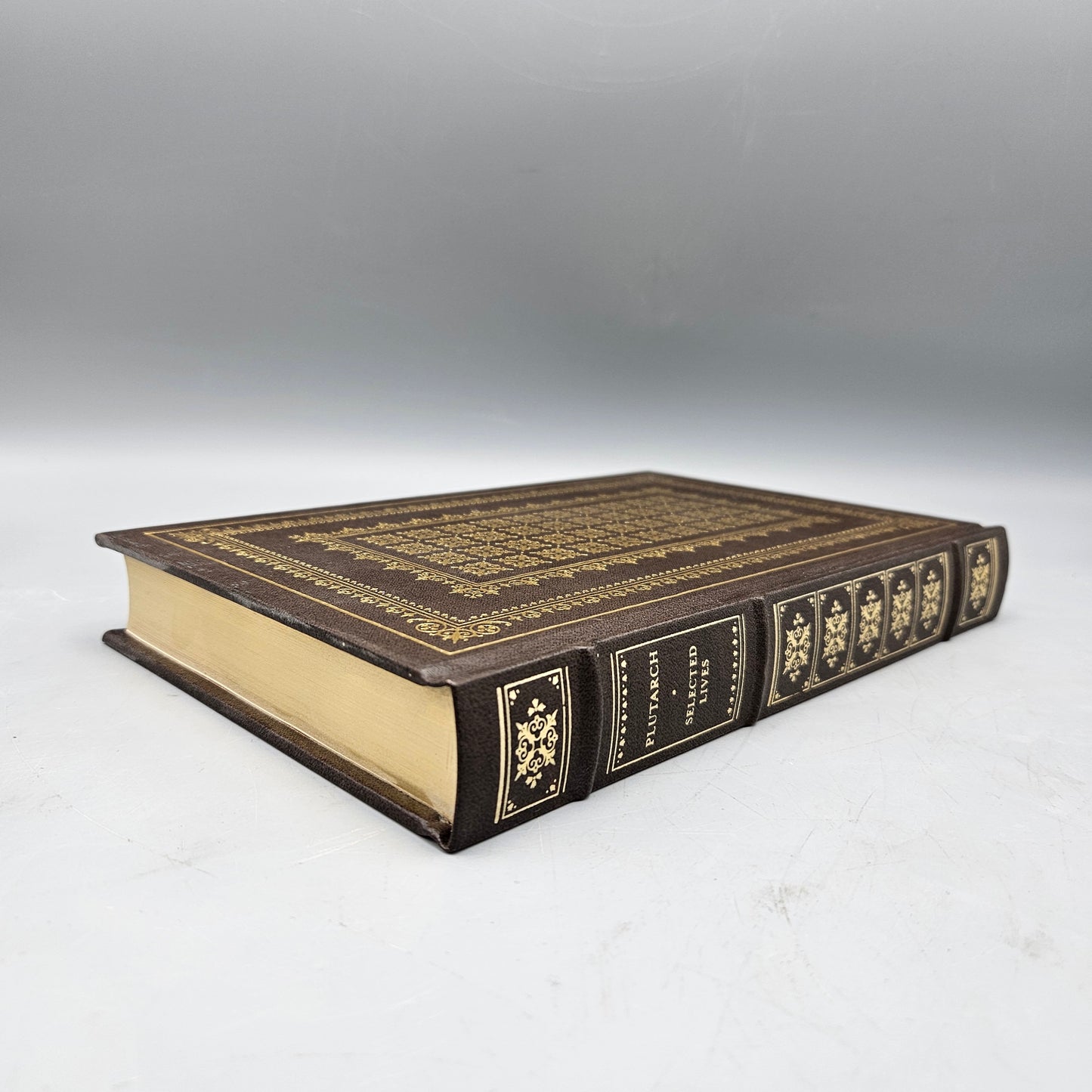 Leatherbound Book - Plutarch "Selected Lives" Franklin Library