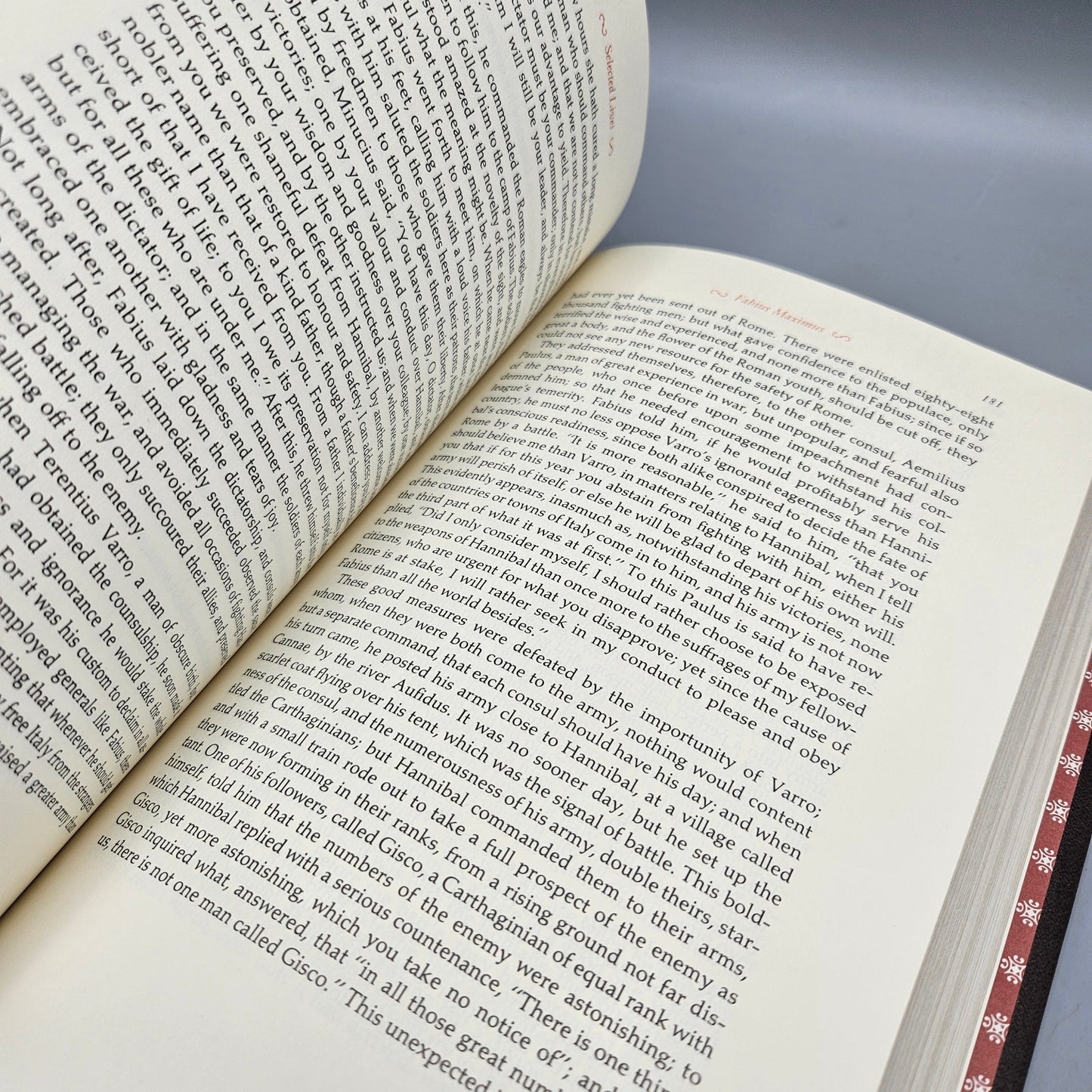 Leatherbound Book - Plutarch "Selected Lives" Franklin Library
