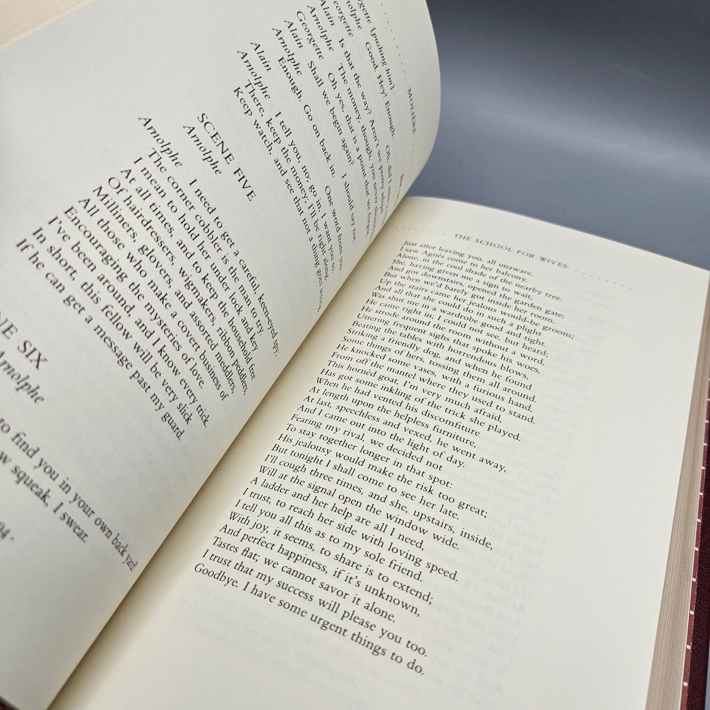 Leatherbound Book - Moliere "Comedies" Franklin Library