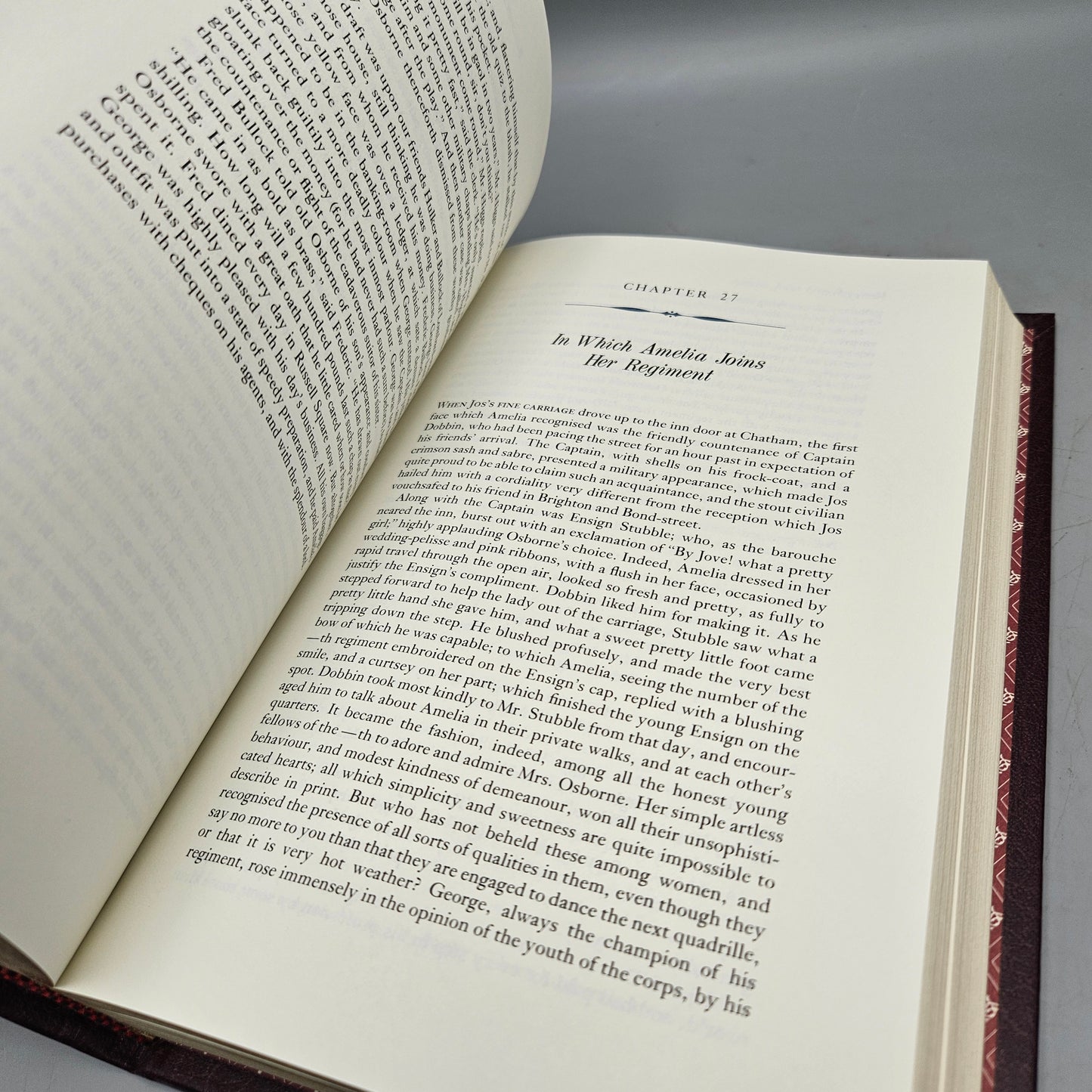 Leatherbound Book - William Thackeray "Vanity Fair" Franklin Library