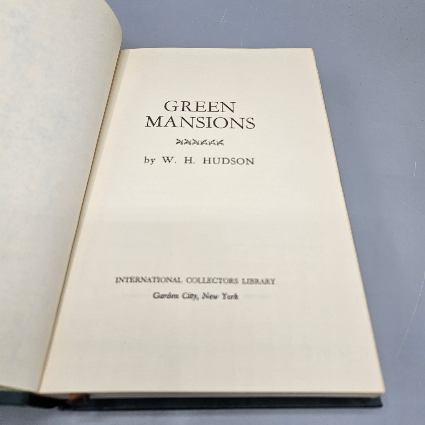 WH Hudson "Green Mansions" International Collectors Library
