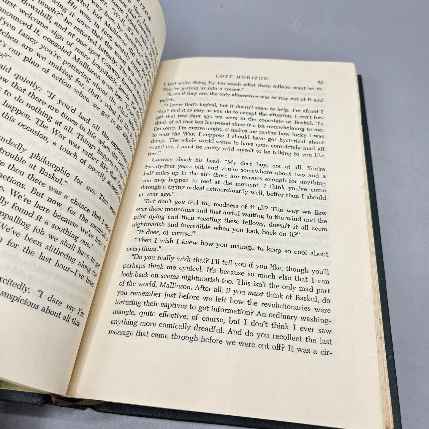 James Hilton "Lost Horizon and Good-Bye Mr Chips" International Collectors Library