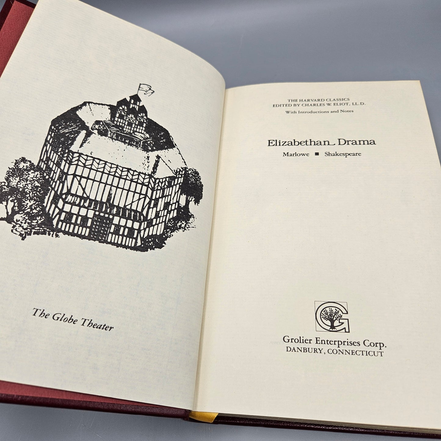Marlowe Shakespeare "Elizabethan Drama" Harvard Classics