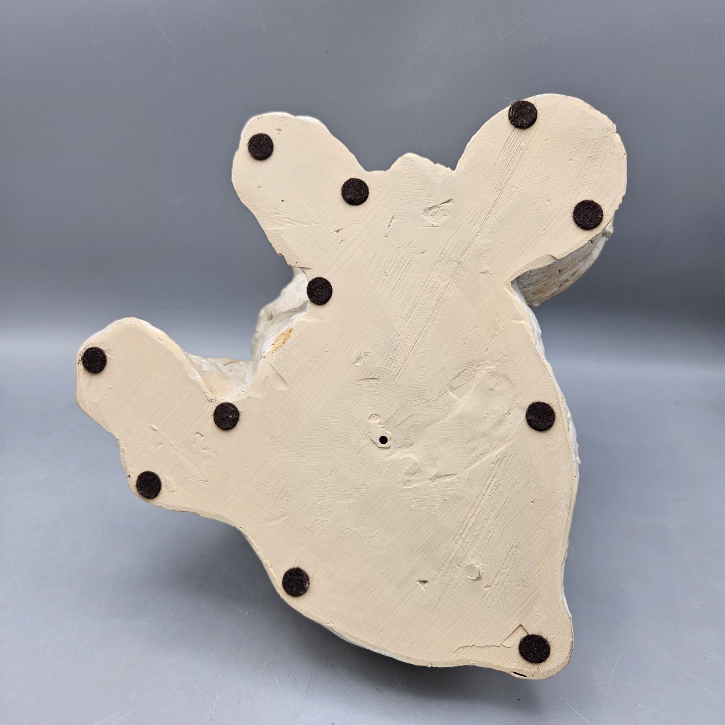 Cast Resin Spaniel Dog with Basket