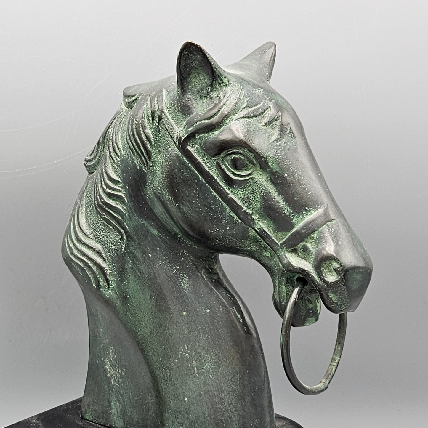 Pair Horse Head Bookends