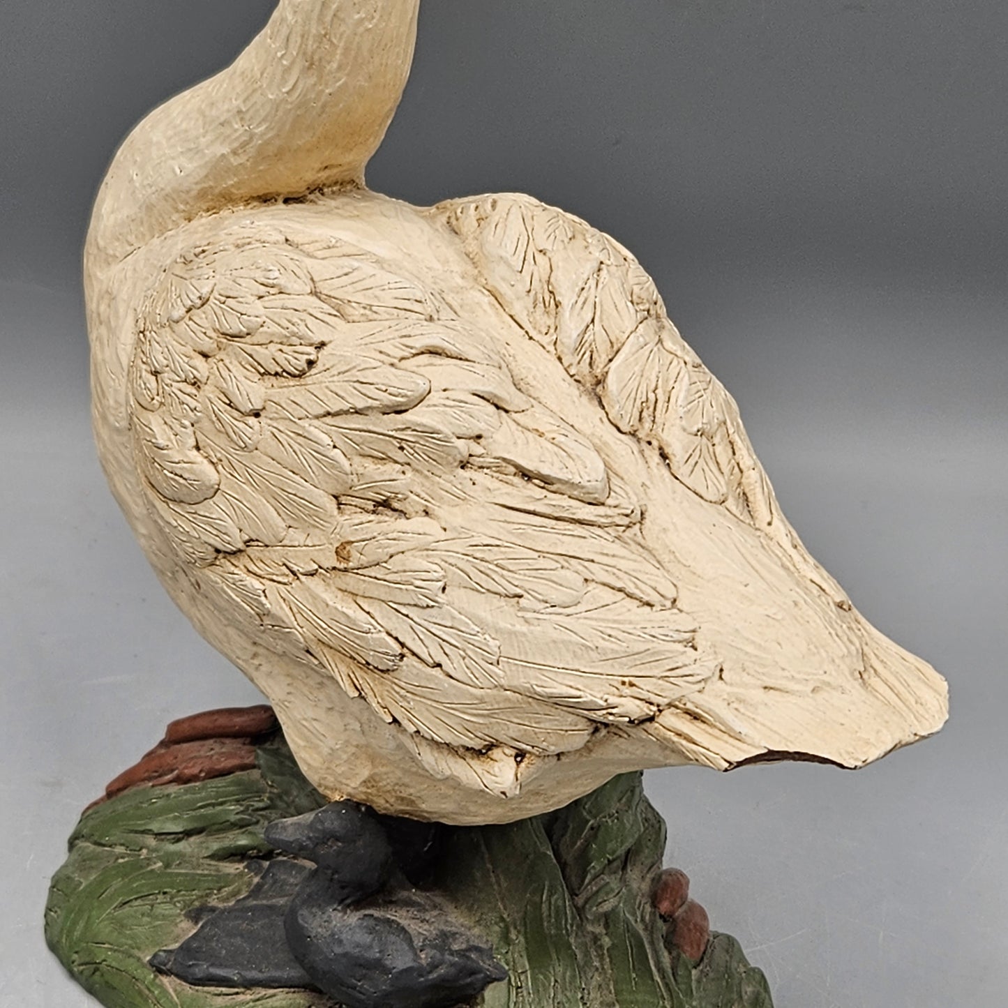 Spring House Collection Cast Resin Goose Figurine