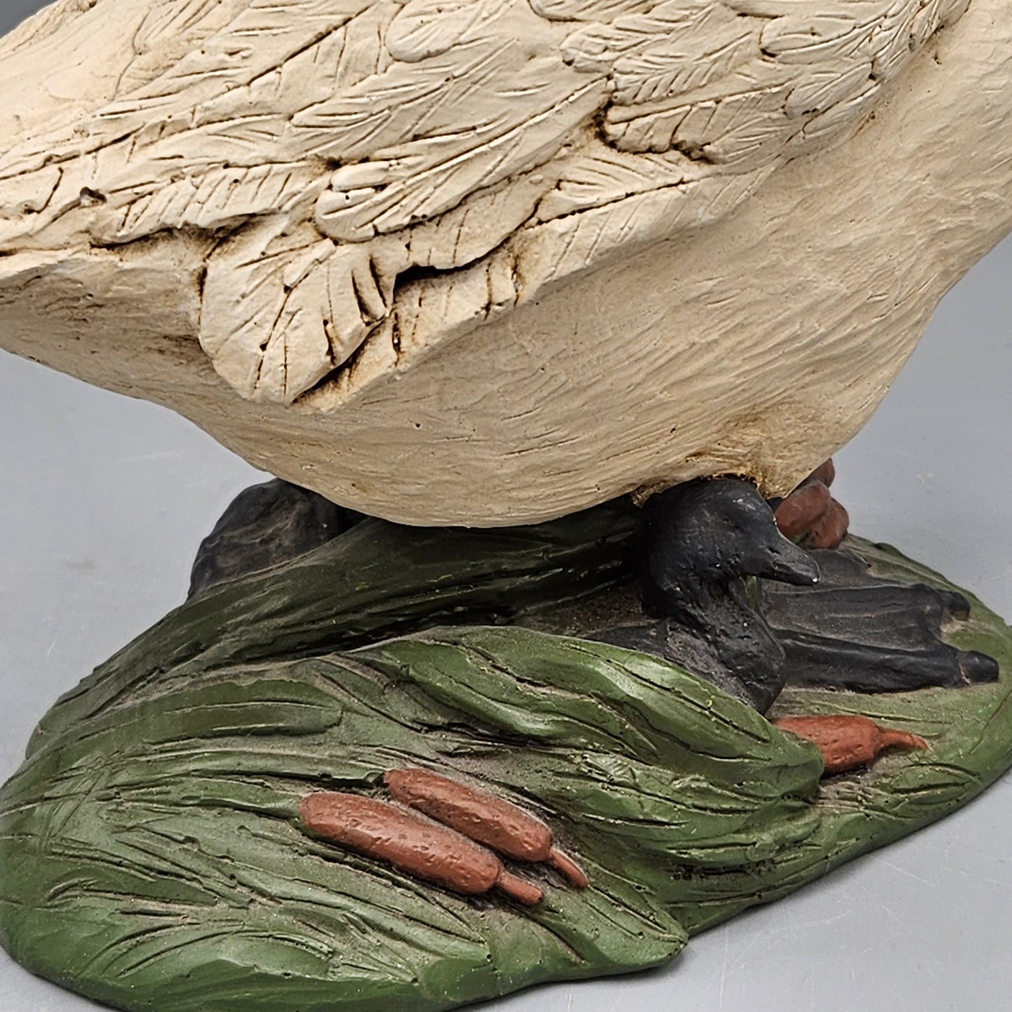Spring House Collection Cast Resin Goose Figurine