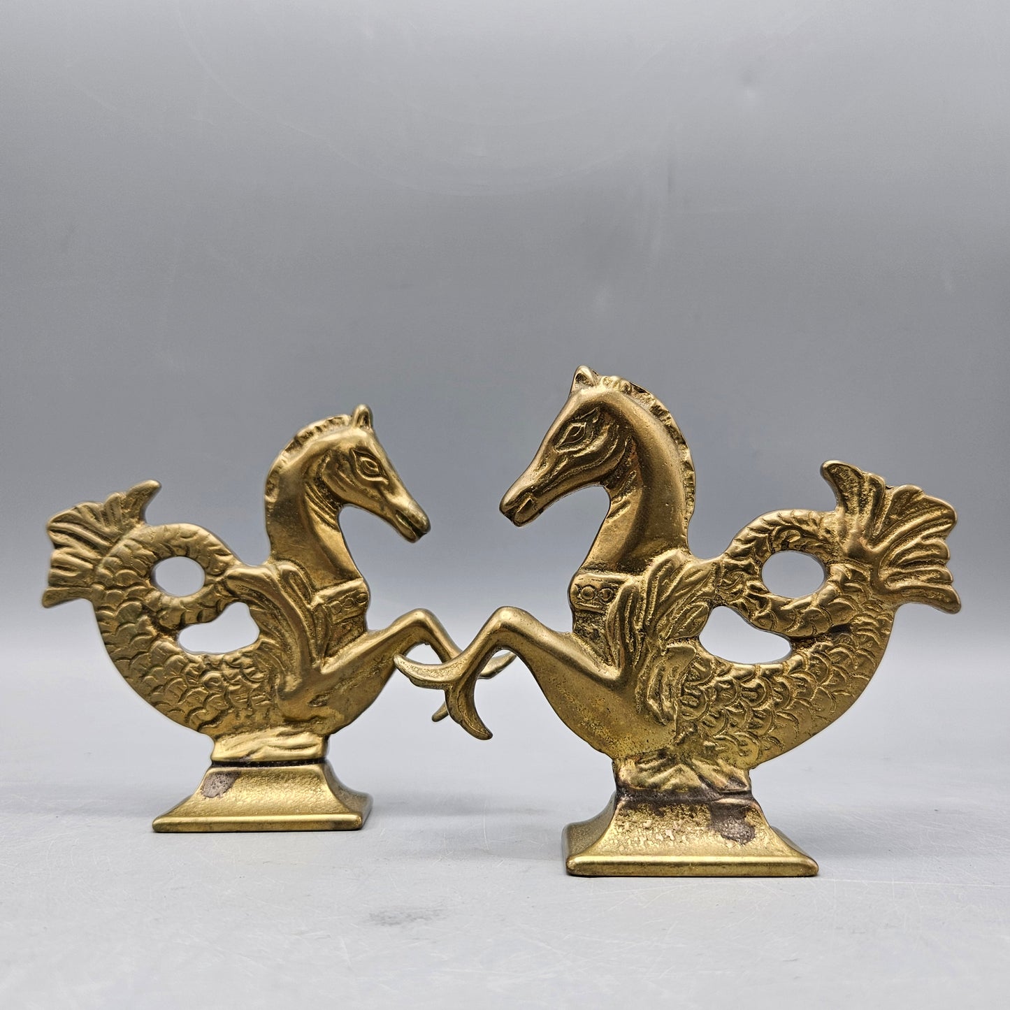 Pair Brass Hippocampus