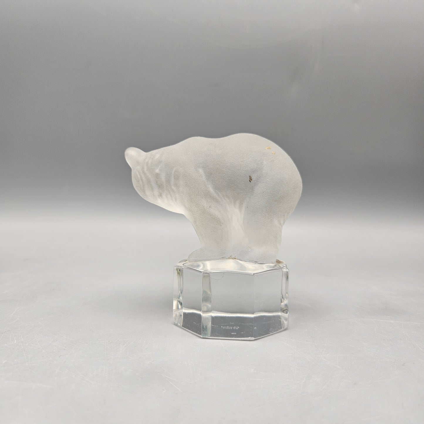 Goebel Crystal Bear Figurine