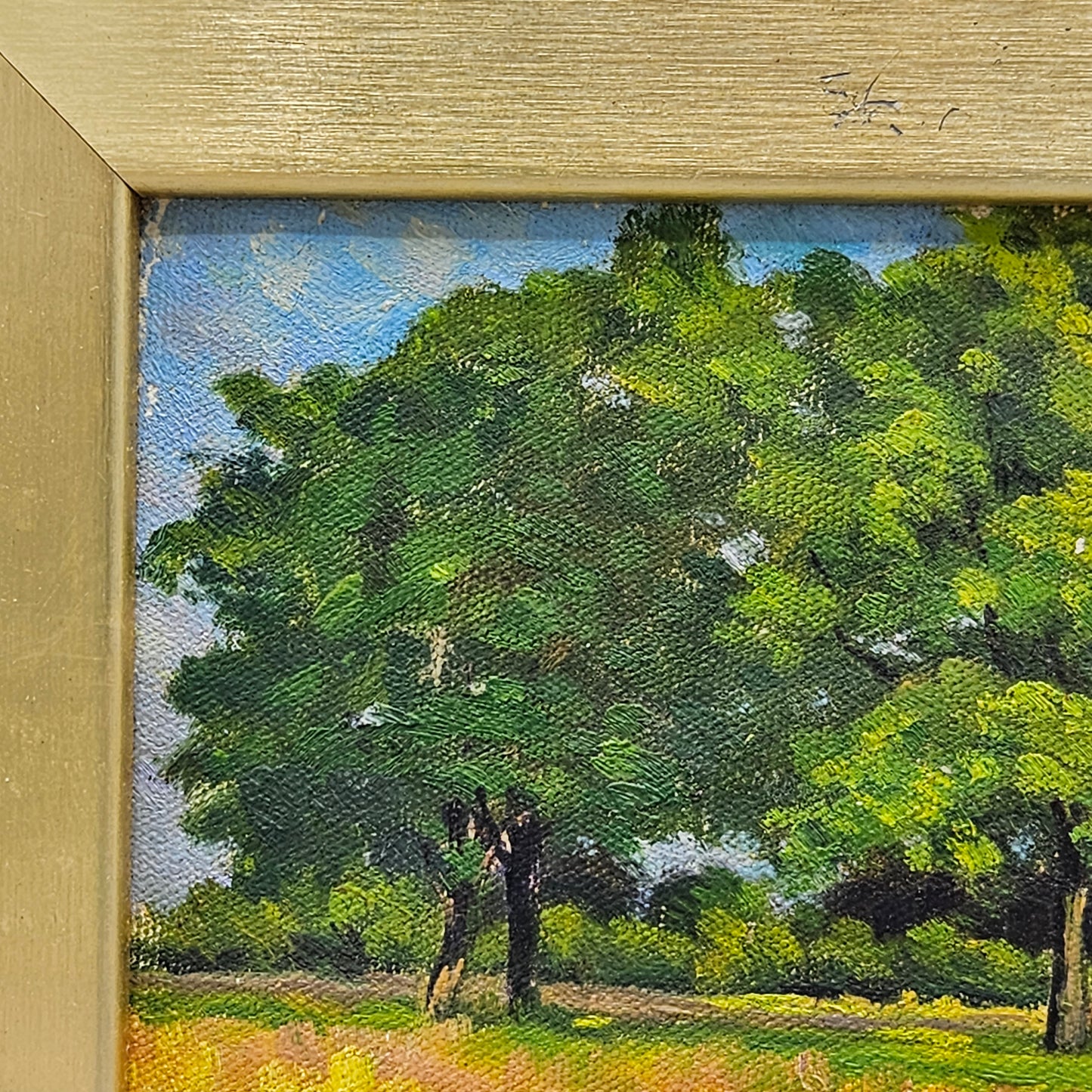 Arthur E Ward Oil on Canvas Landscape