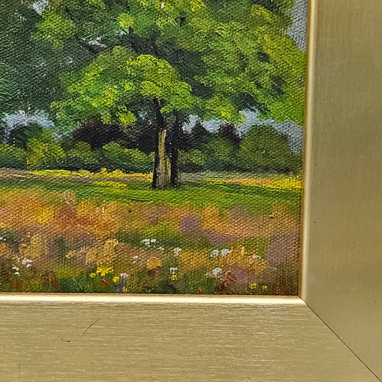 Arthur E Ward Oil on Canvas Landscape