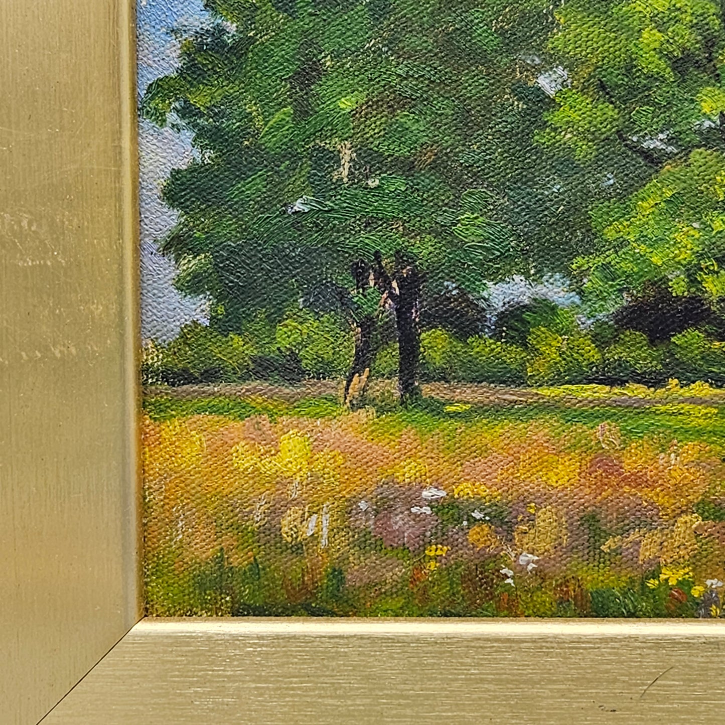 Arthur E Ward Oil on Canvas Landscape