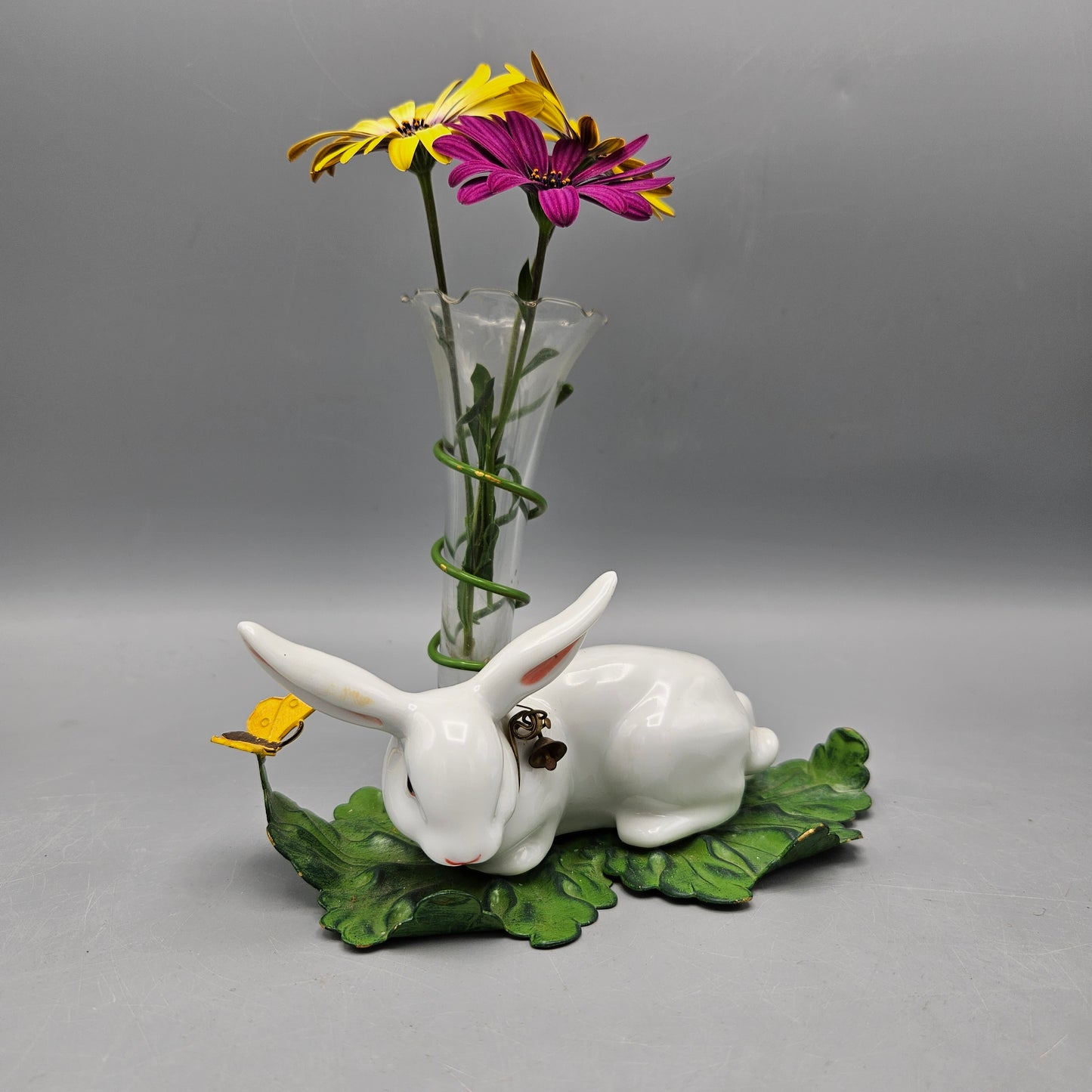 Vintage Petite Choses Rabbit Bud Vase