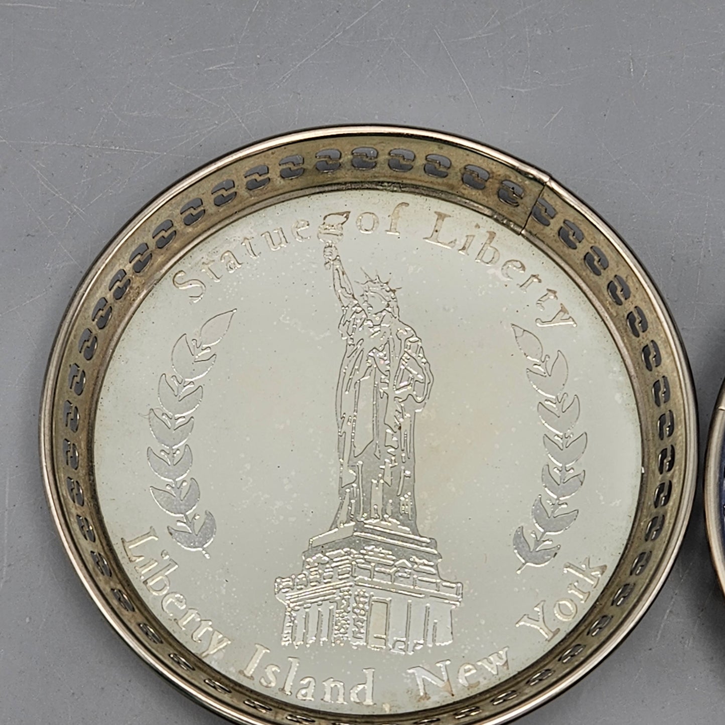 Set of 4 Vintage Statue of Liberty New York Coasters