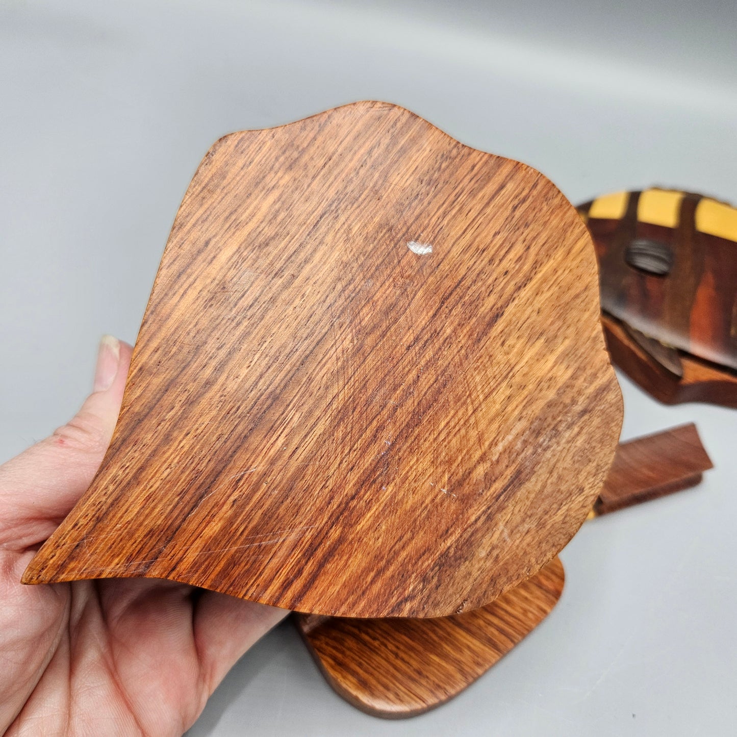 Wooden Angelfish Puzzle Box