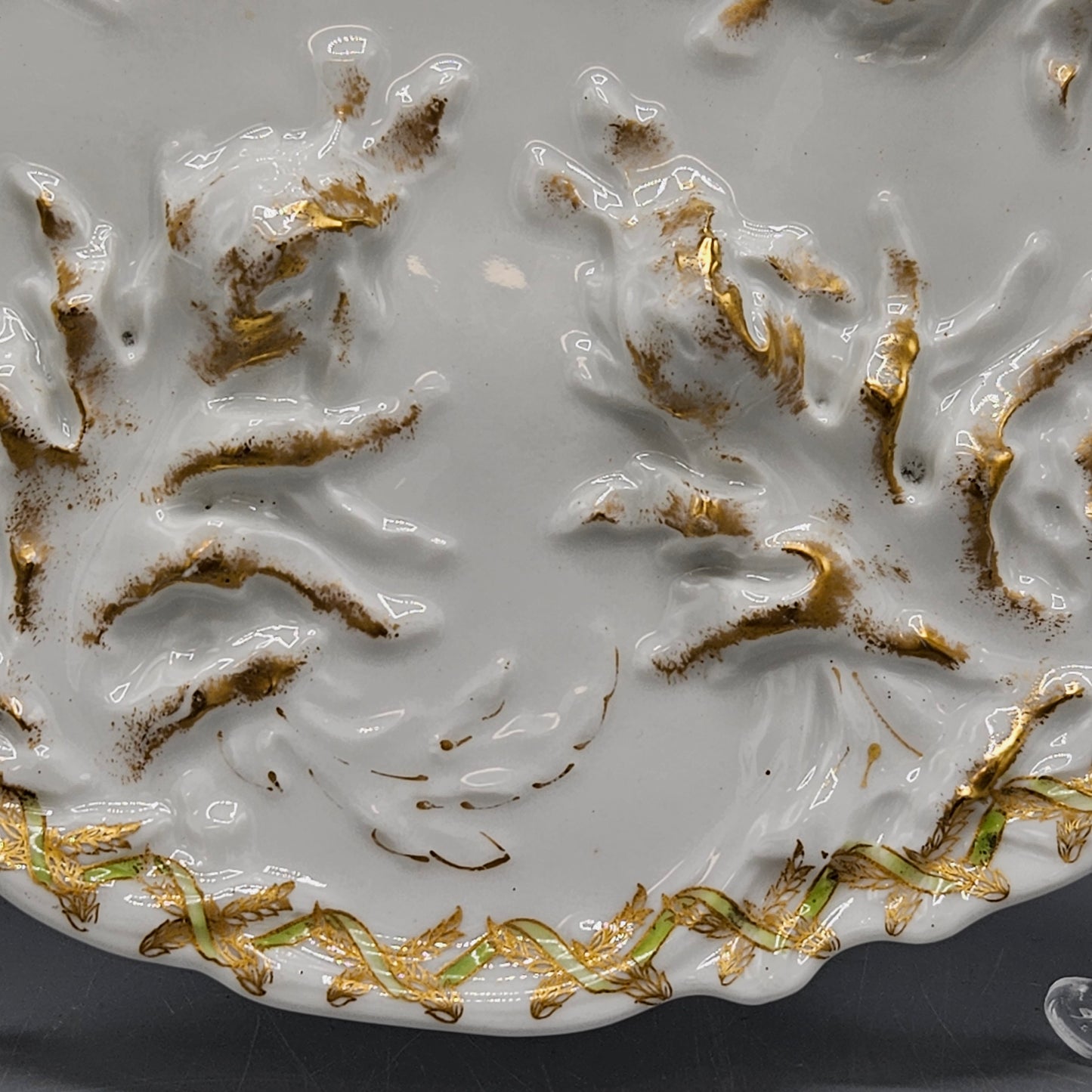Theodore Haviland Limoges for JE Caldwell Porcelain Oyster Plate