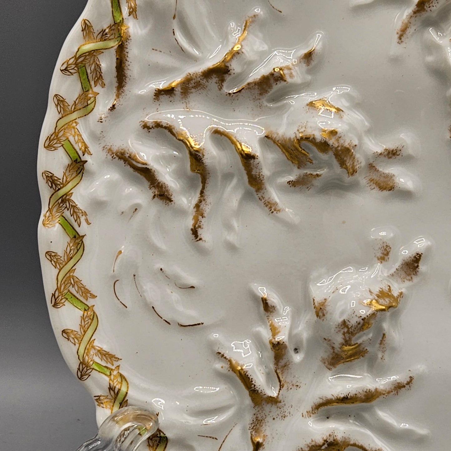 Theodore Haviland Limoges for JE Caldwell Porcelain Oyster Plate