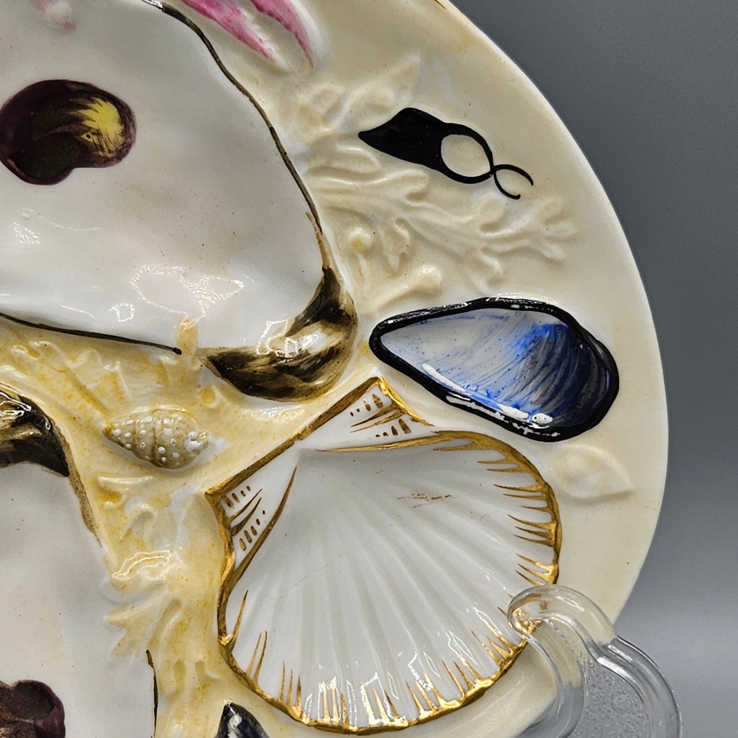 Union Porcelain Work for Richard Briggs Boston Oyster Plate