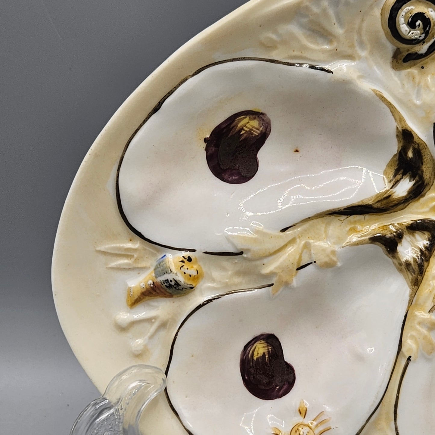 Union Porcelain Work for Richard Briggs Boston Oyster Plate