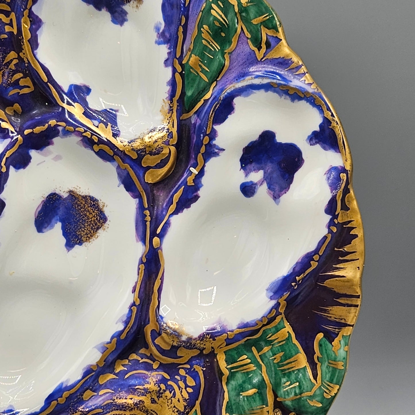 Haviland & Co Limoges Rutherford B Hayes Service Porcelain Oyster Plate