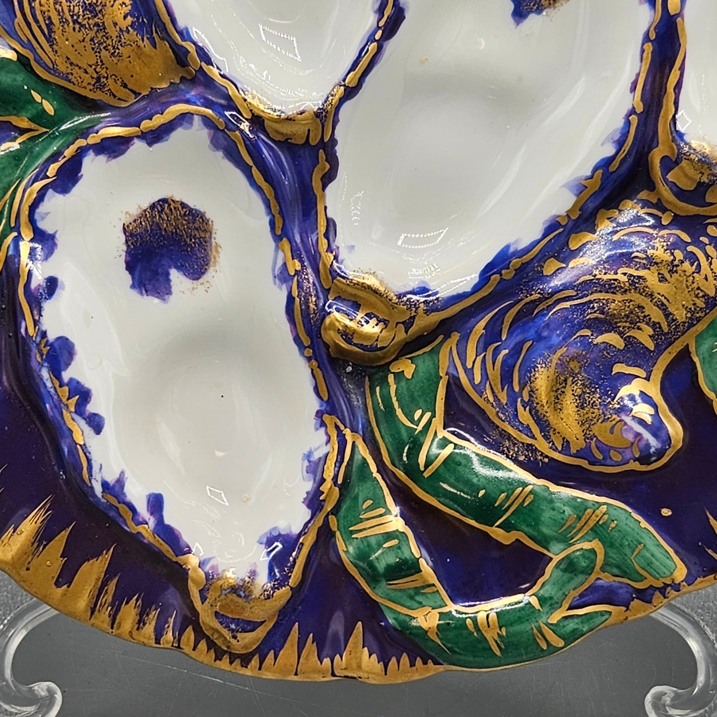 Haviland & Co Limoges Rutherford B Hayes Service Porcelain Oyster Plate
