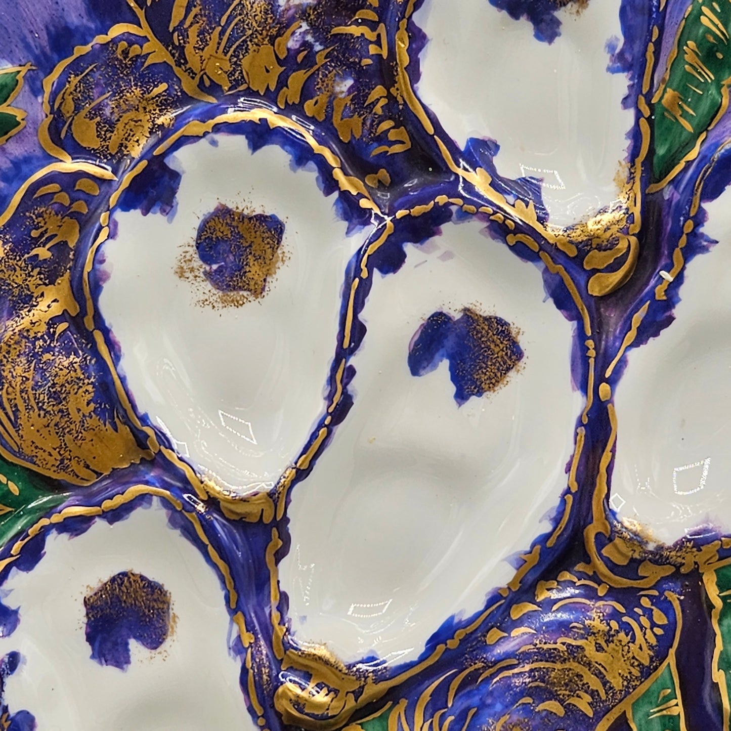Haviland & Co Limoges Rutherford B Hayes Service Porcelain Oyster Plate