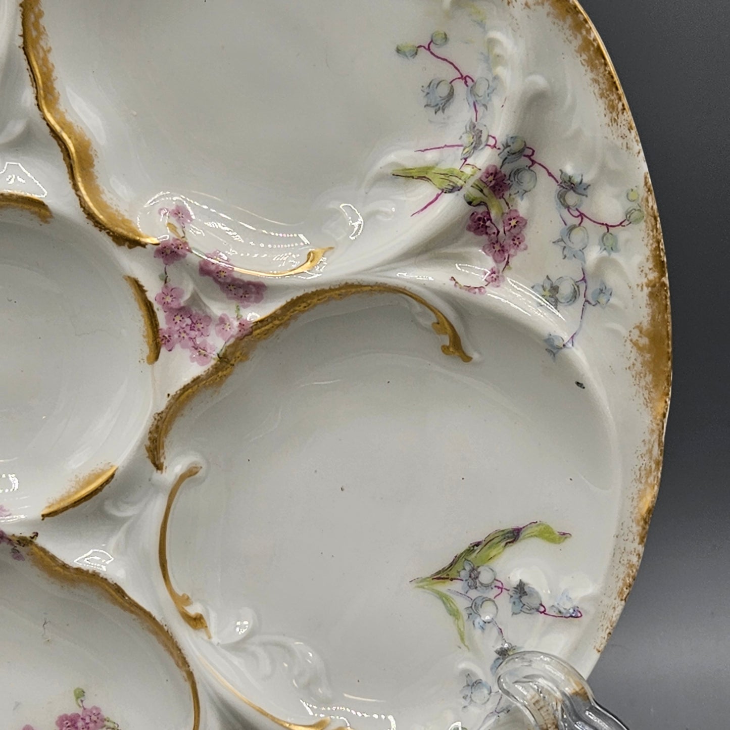 Theodore Haviland Porcelain Oyster Plate
