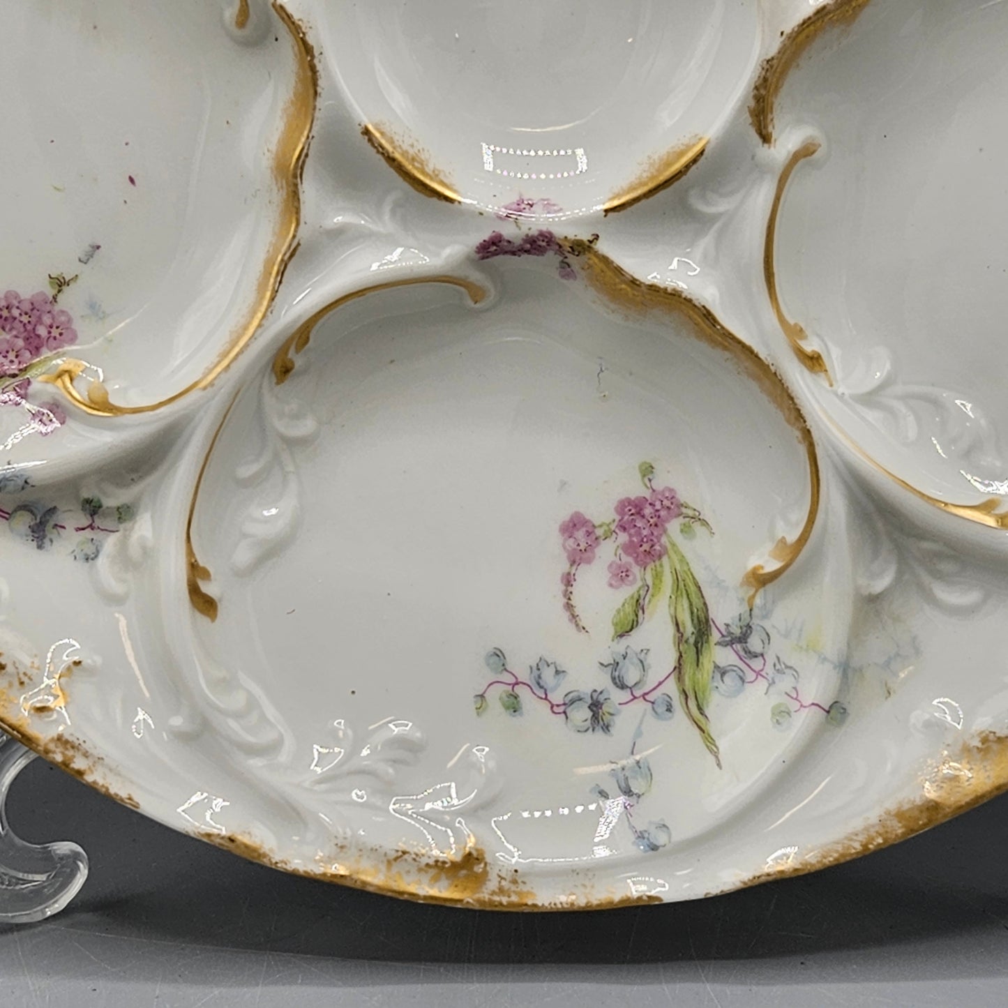 Theodore Haviland Porcelain Oyster Plate