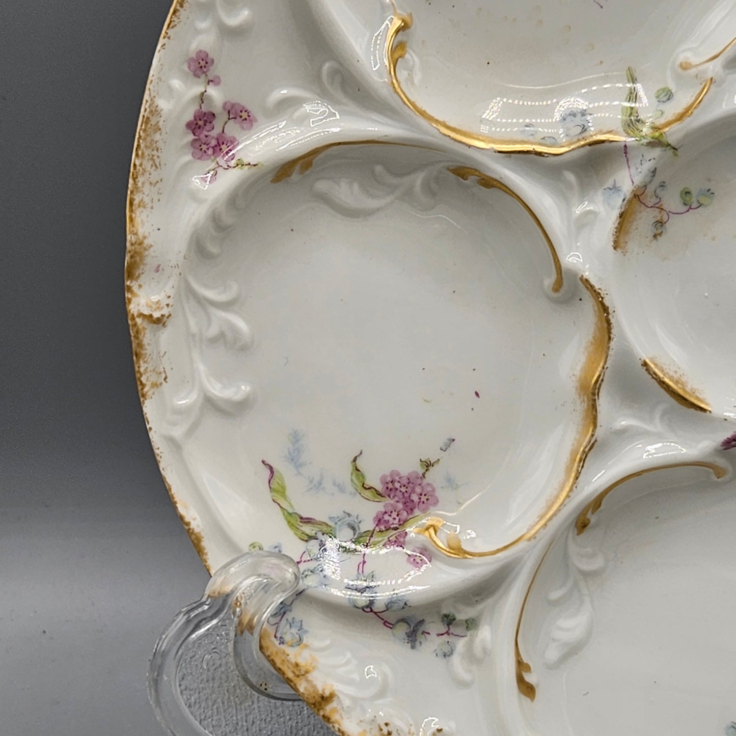 Theodore Haviland Porcelain Oyster Plate