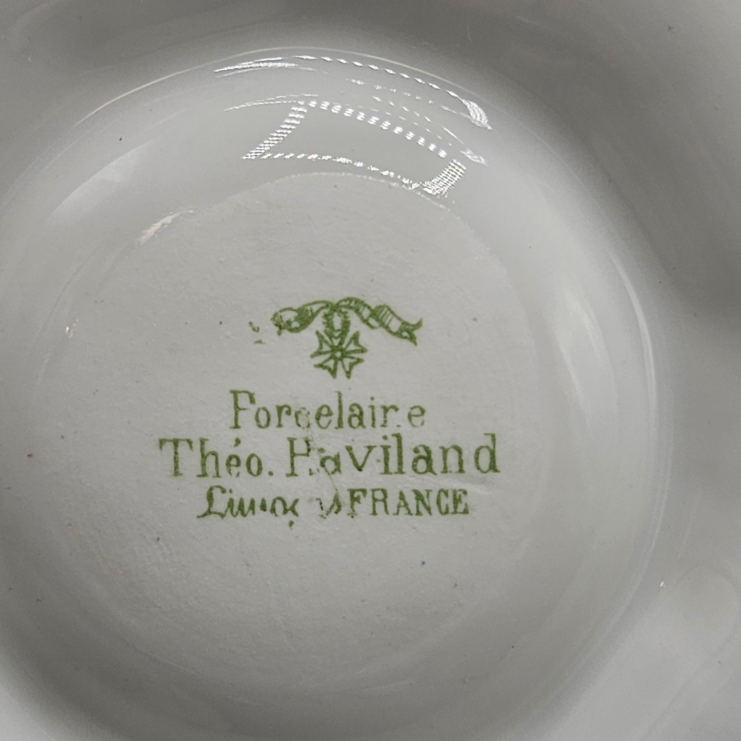Theodore Haviland Porcelain Oyster Plate