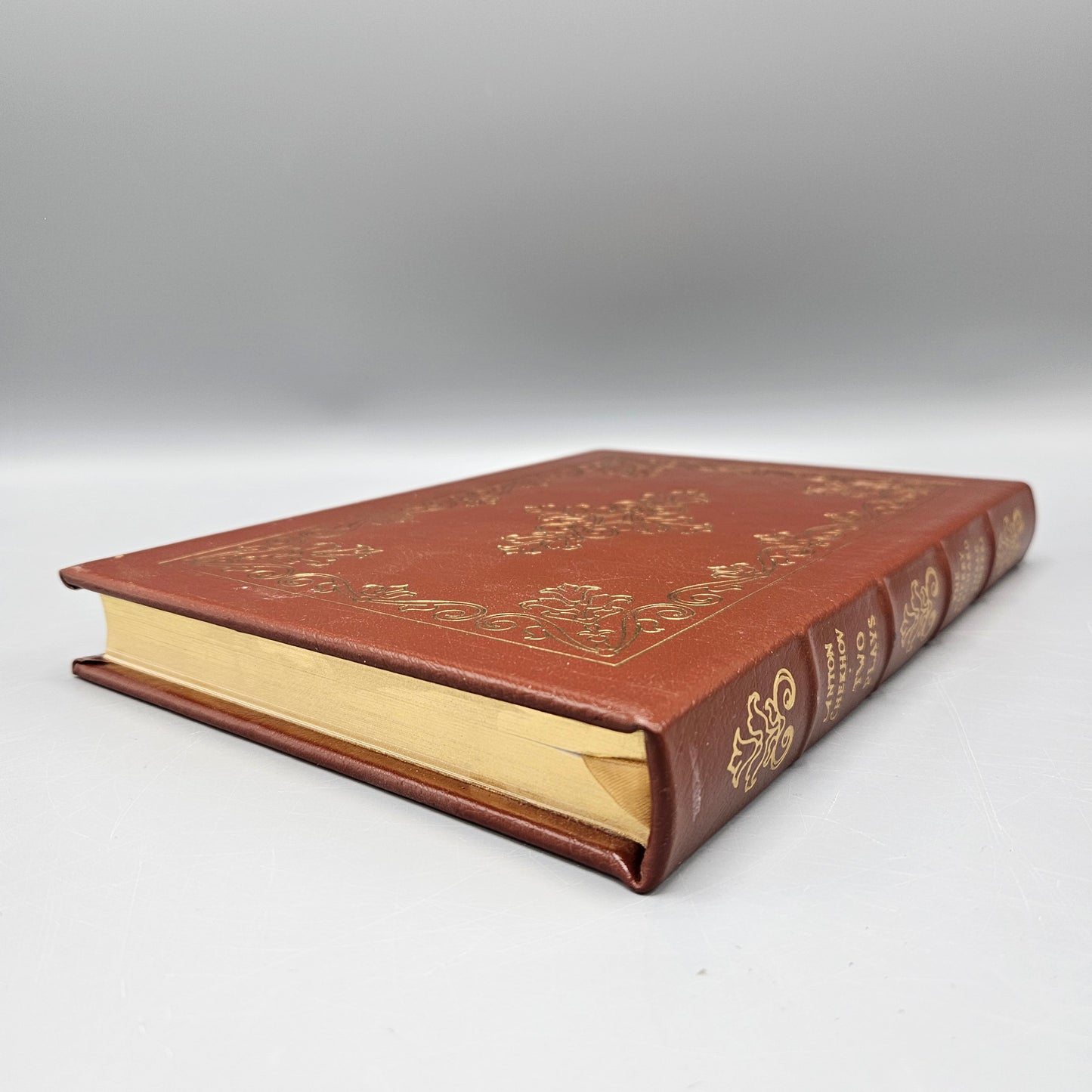 Leatherbound Book - Two Plays of Anton Chekhov - Easton Press