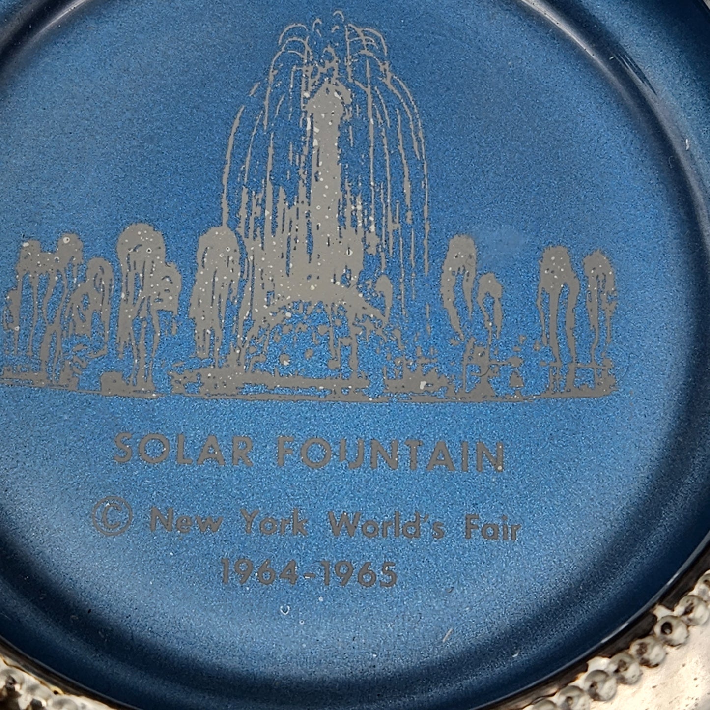 Blackinton Silverplate 1964 New York World's Fair Ashtrays - Set of Three