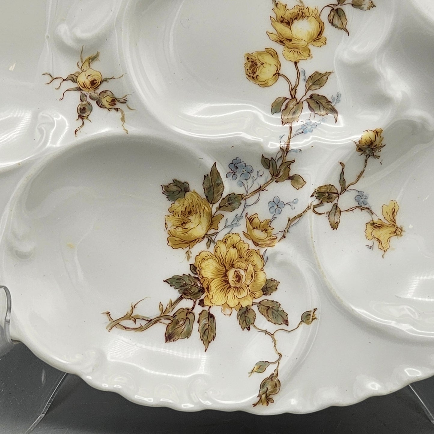 Haviland & Co Limoges Porcelain Oyster Plate