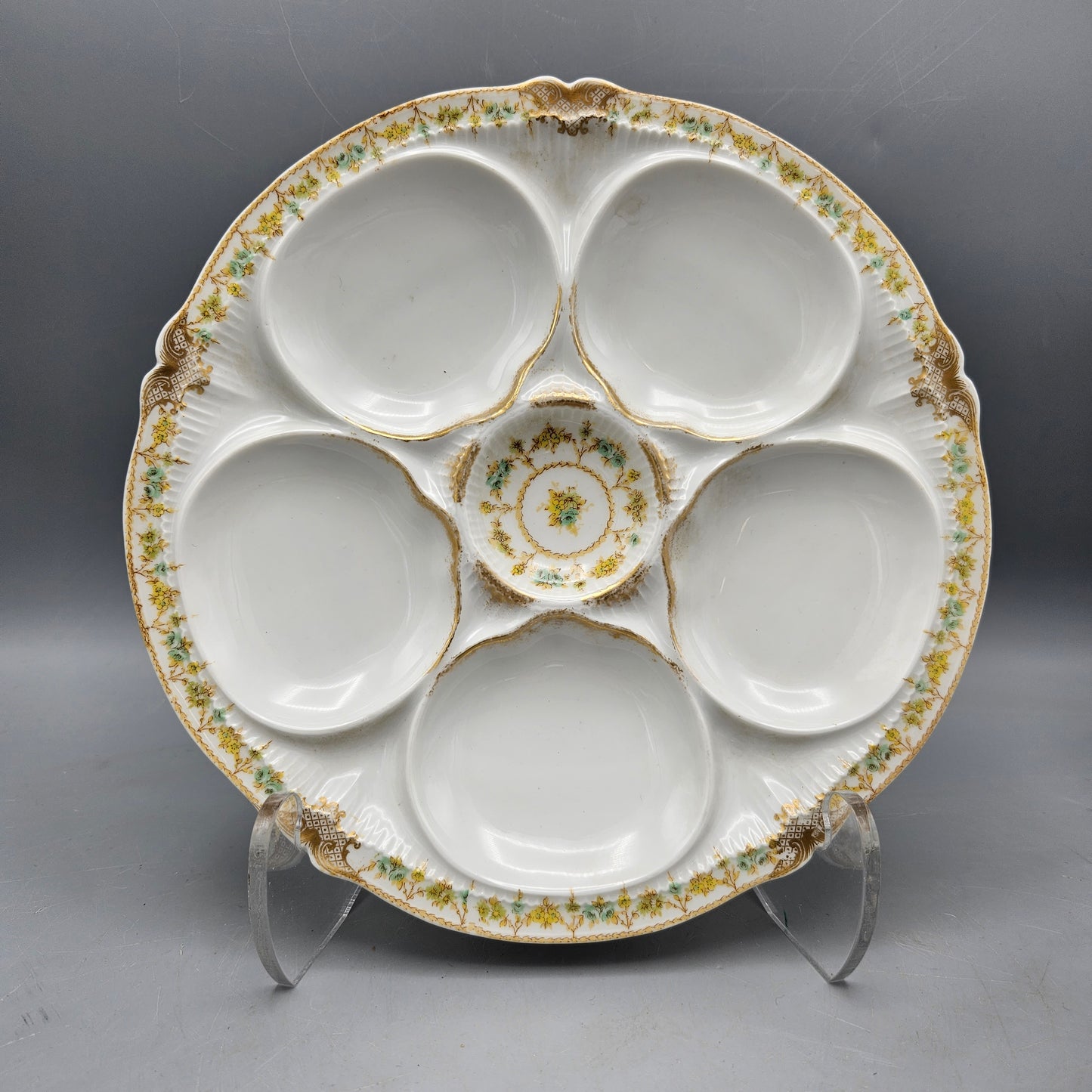 Theodore Haviland Limoges Porcelain Oyster Plate