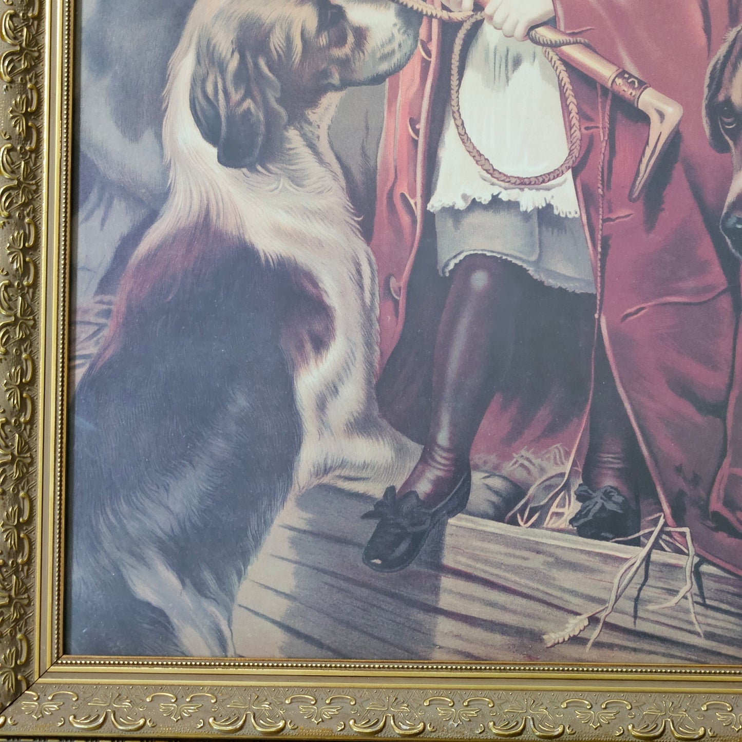 "The Young Hunter" Little Girl in Hunting Pinks